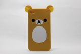 3D Bear Silicon Mobile Phone Case for iPhone