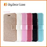 Silk Texture Flip Leather Cheap Mobile Phone Case for iPhone 6