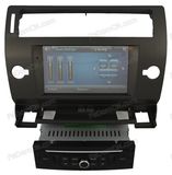 in Dash Car Mulitmedia Auto Audio DVD Player GPS Navigation Entertainment +Bluetooth+iPod+Games+MP3/MP4 for Citroen C4 (C7041CQ)