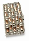 Diamante Bling Decorate Leather Cover