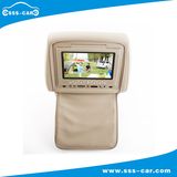 Dual 7 Inches Headrest Car DVD Player with Zipper Cover