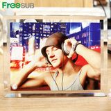 Freesub Blank Glass Frame for Sublimation, Sublimation Glass Photo (BL-05)