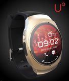 Hot -Sale Golden Bluetooth Smart Watch with Remote Control