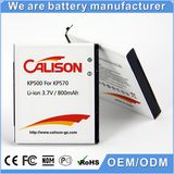 Lithium Ion 3.7V 800mAh Mobile Phone Battery for LG Kp500