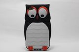 3D Owl Mobile Phone Silicon Case for iPhone