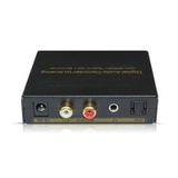 Digital Audio Decoder to Analog with Spdif/Toslink 3X1 Switcher