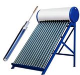 Compact Pressurized Heat Pipe Solar Collector/Solar Water Heater