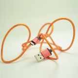 Colorful Weave Ligthning USB Data Charger Cable for iPhone6, iPad