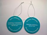 Custom Shape Trade Show Giveaways Paper Air Freshener