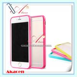 Matte PC + TPU Hybrid Cell Mobile Phone Case for iPhone 6 Plus