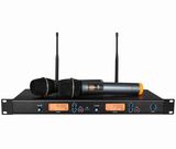 UHF Dual Channel Wireless Microphone Ms-210