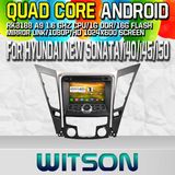 Witson S160 Car DVD GPS Player for Hyundai New Sonata /I40/I45/I50 (2011-2013) with Rk3188 Quad Core HD 1024X600 Screen 16GB Flash 1080P WiFi 3G Front (W2-M075)