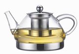 Electromagnetic Glass Tea Pot, Specialize in Working with Induction Cooker