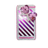 Cell Phone Accessory Metal Diamond Case for iPhone 4/4s (AZ-MD008)