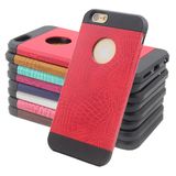 PU Hybird Armor Mobile Cell Phone Cover for iPhone 6