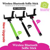 Bluetooth Self Portrait Selfie Handheld Stick Monopod Holder for Mobile Phone