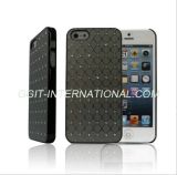 Mobile phone case for Iphone 5 , PC + diamond patch ( fish-scale pattern )