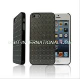 Mobile phone case for Iphone 5 , PC + diamond patch ( fish-scale pattern )