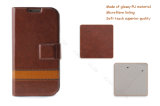 PU Leather Booklet Mobile Phone Case for Samsung