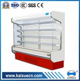 Convenience Store Upright Milk Refrigerator Display Case