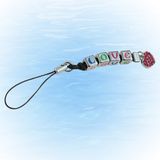 Letter Mobile Phone Chain (SJ01)