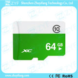 White and Green 64GB Class 10 Micro SD Memory Card (ZYF6029)