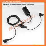 Two Way Radio Bone Conduction Headset Ear Bone Microphone