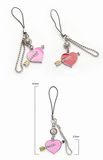 an Arrow Through Heart Key Chain (C3145)