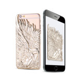 3D Angel Wings Plating Hard Back Case for iPhone 6/6plus
