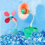 USB Interface Desktop Small Fan with Gentle Wind