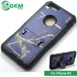Custom Printing Design for iPhone 6 Plus Kickstand Hybrid Case Cover Mobile Phone Decoration