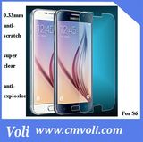 2015 Anti-Explosion Mobile Tempered Glass Screen Protector for Samsung S6