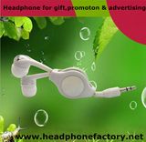 2014 Newest Model Rectractable Earphone