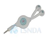 Cheap Good Sound Diamond Retractable Earphone