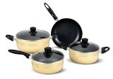 7PC Aluminium Non-Stick Induction Cookware