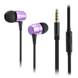 Hot Selling Fashion Metal Stereo Earphone for mobile Phone