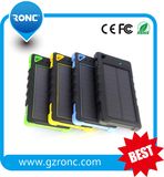 High Capacity Portable 8000mAh Solar Power Bank