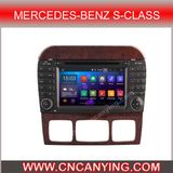 Pure Android 4.4.4 Car GPS Player for Mercedes-Benz S-Class with Bluetooth A9 CPU 1g RAM 8g Inland Capatitive Touch Screen. (AD-6518)