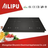 CE Certificate Metal Housing Inbuilt Double Induction Cooker