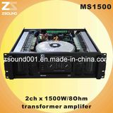 2xch Professional Power Audio Amplifier (MS1500)