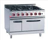 Gas Range 6 Burners with Oven