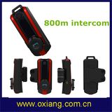 800m Motorcycle Bluetooth Headset/Intercom Through The Transmission Over A2dp