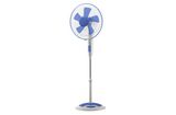 16 Inch Stand Fan with Remote Control, 5 as Blade, 2h Timer and 90 Osc