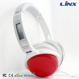 Colourful Adjustable Headband Headphone Earphone with Mic