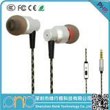 Hot Selling Metal Mobile Phone Earphone with CE and RoHS