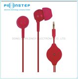 Multi-Colorl Stereo Earphone with Roller