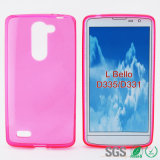 Plastic Transparent Phone Back Cover for LG L Bello/D335/D331