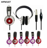 Over Ear Folding Headset Headphone with Microphone