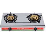 2 Burner Color Coated Stainless Steel Cooker