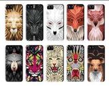 Animal Graffiti Flash Luminous Hard PC Case for iPhone6s